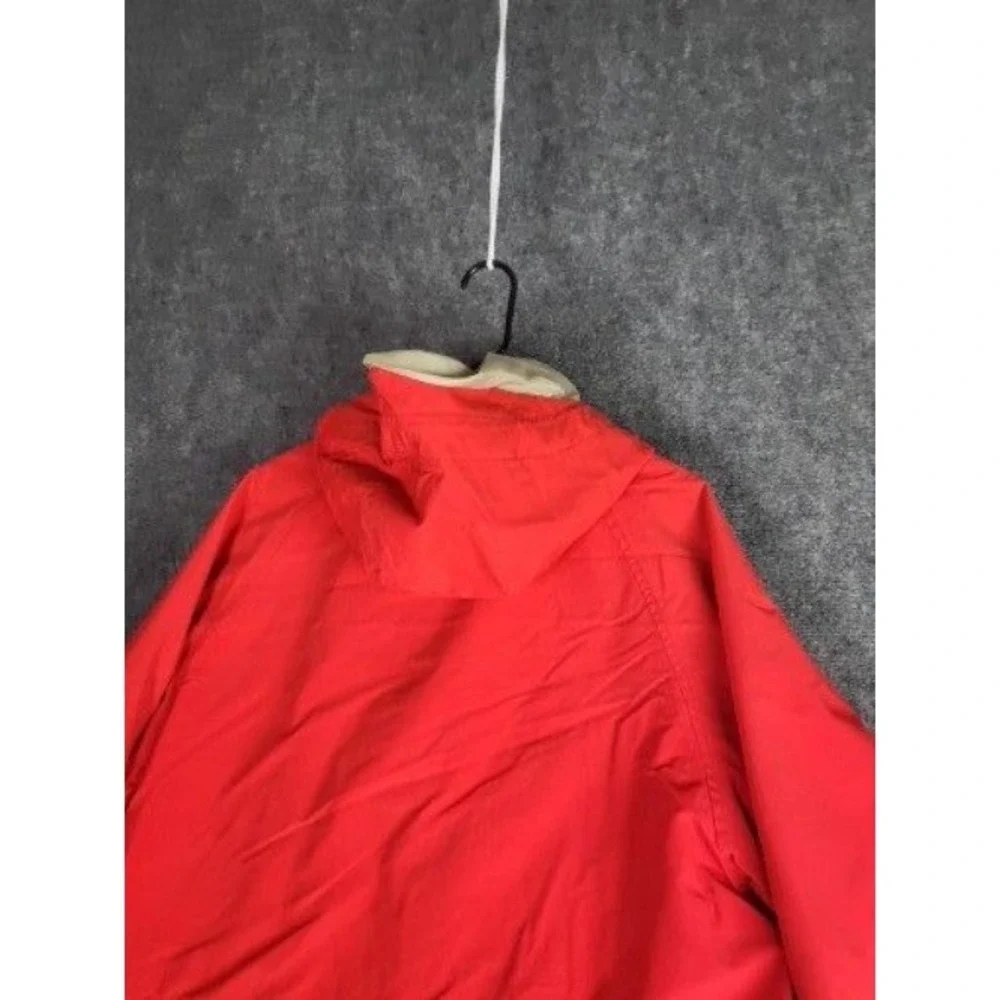 Vintage 80s Eddie Bauer‎ Gore-Tex Mountain Parka Jacket Mens XL Red Black Tag